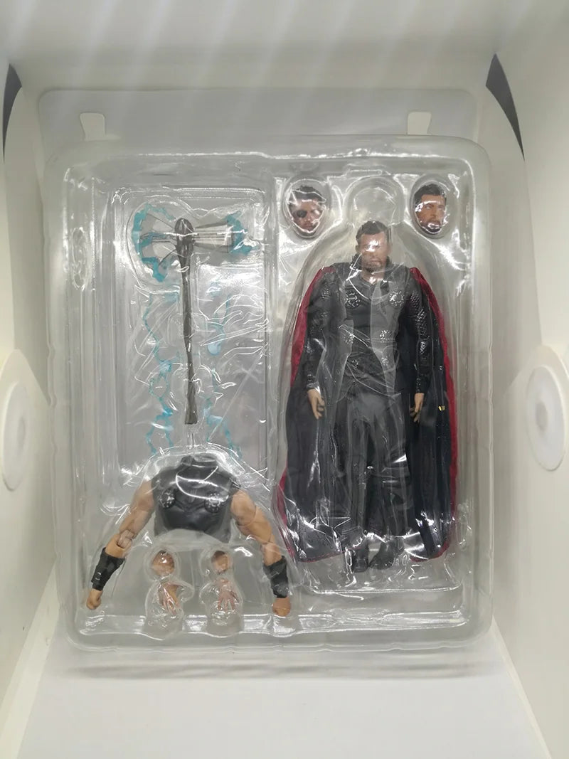 Mafex Thor Action Figure 104# Collectible for Kids Toys Gifts Brinquedos