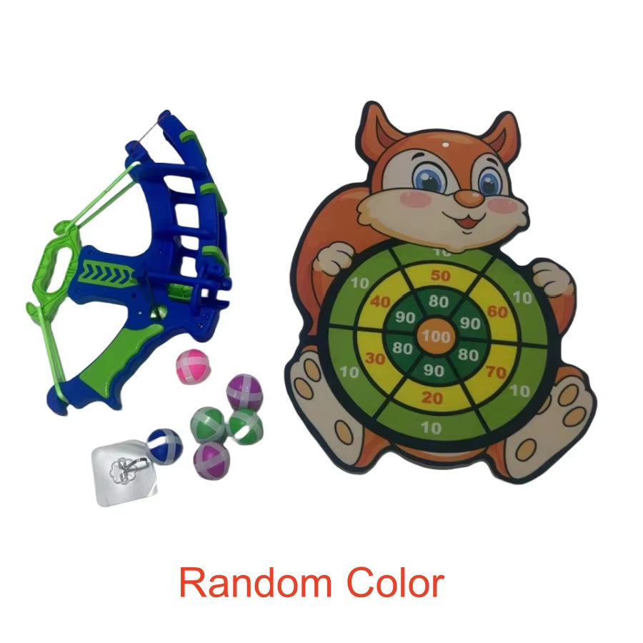 Montessori Throw Sport Slingshot Target Sticky Ball Dartboard Basketball Board Games Educational Children'S Outdoor Game Toy