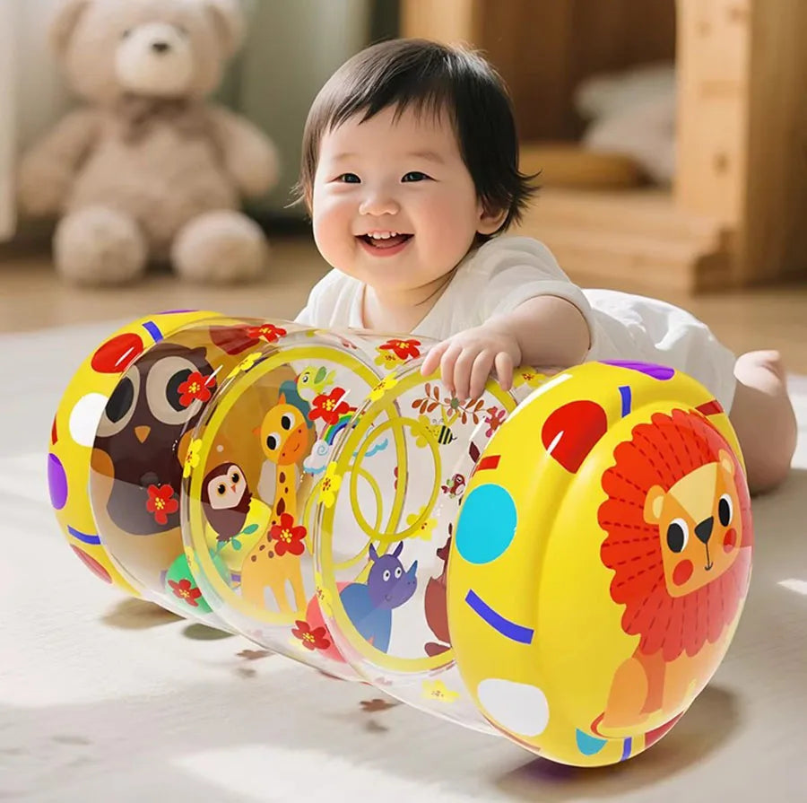 Inflatable Baby Crawling Roller Toy Rattles Games for Babies Development 6 12 Months Baby Toys Fitness Educational Toys Gifts