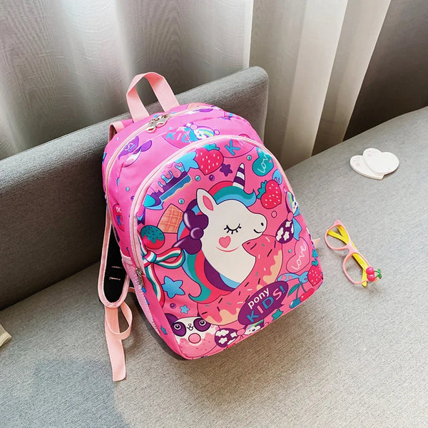 New 3D Kid School Backpack for Girls Boys Rabbit Tiger School Bags Children'S Kindergarten Backpacks Mochila Infantil