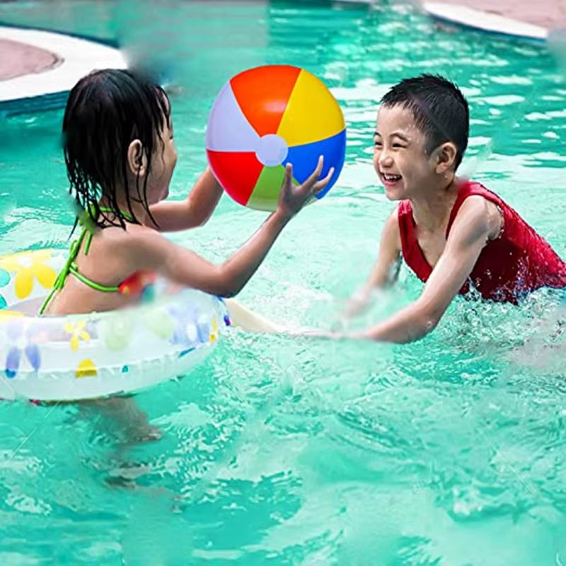 30Cm Inflatable Beach Ball Colorful Balloons Swimming Pool Party Water Game Balloons Beach Sports Shower Ball Fun Toys for Kids