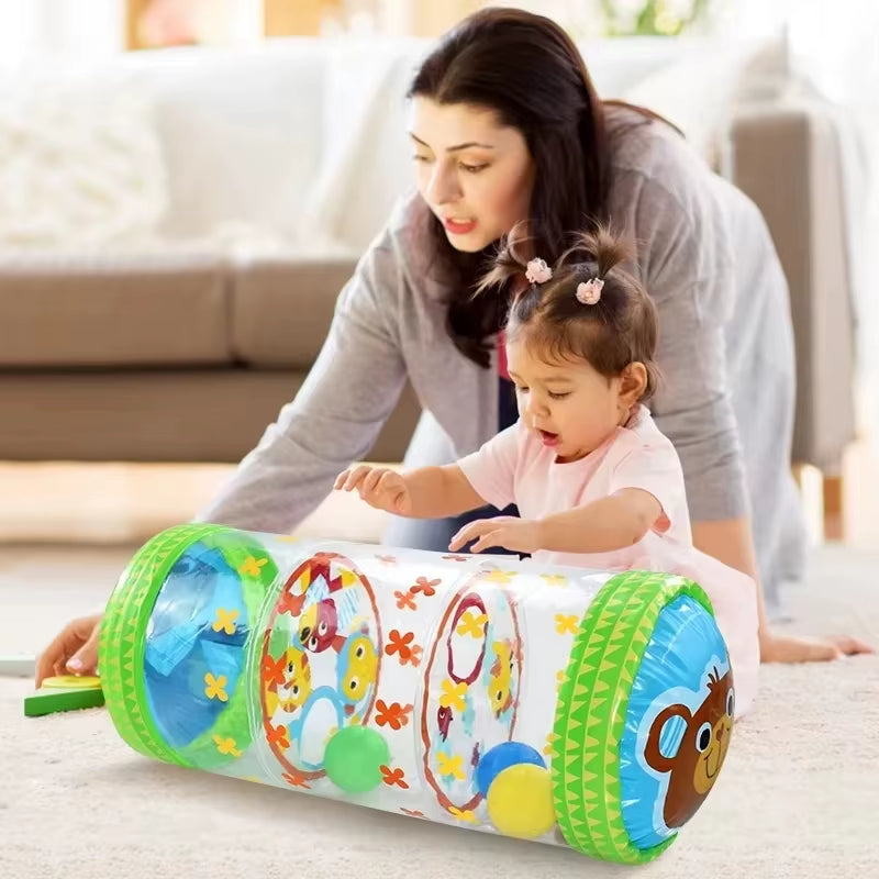 Inflatable Baby Crawling Roller Toy Rattles Games for Babies Development 6 12 Months Baby Toys Fitness Educational Toys Gifts