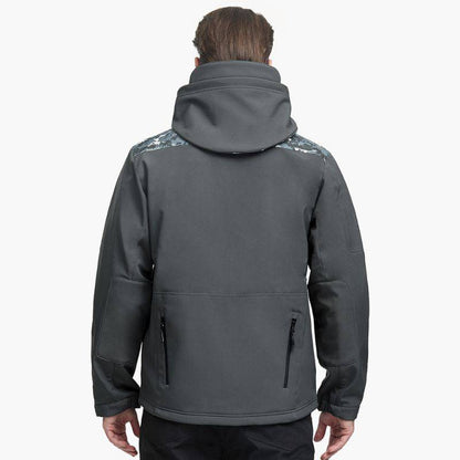 SHARKSKIN Men’S Warm Waterproof Softshell Tactical Hiking Jacket