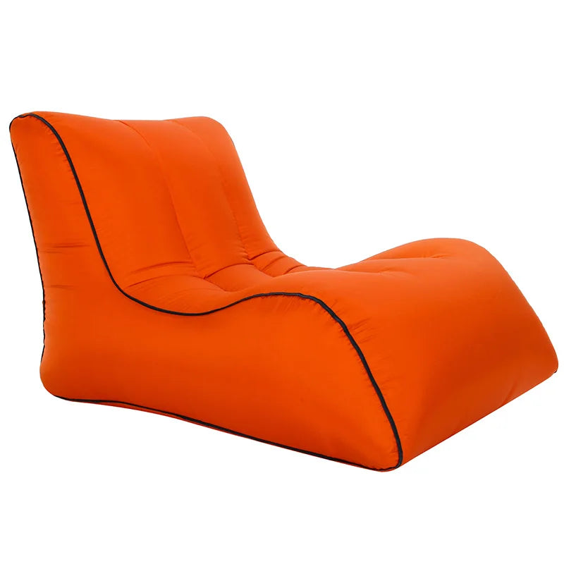 Inflatable Bean Bag Sofa Outdoor Beach Chairs Beanbag Lounger Air Lazy Chair