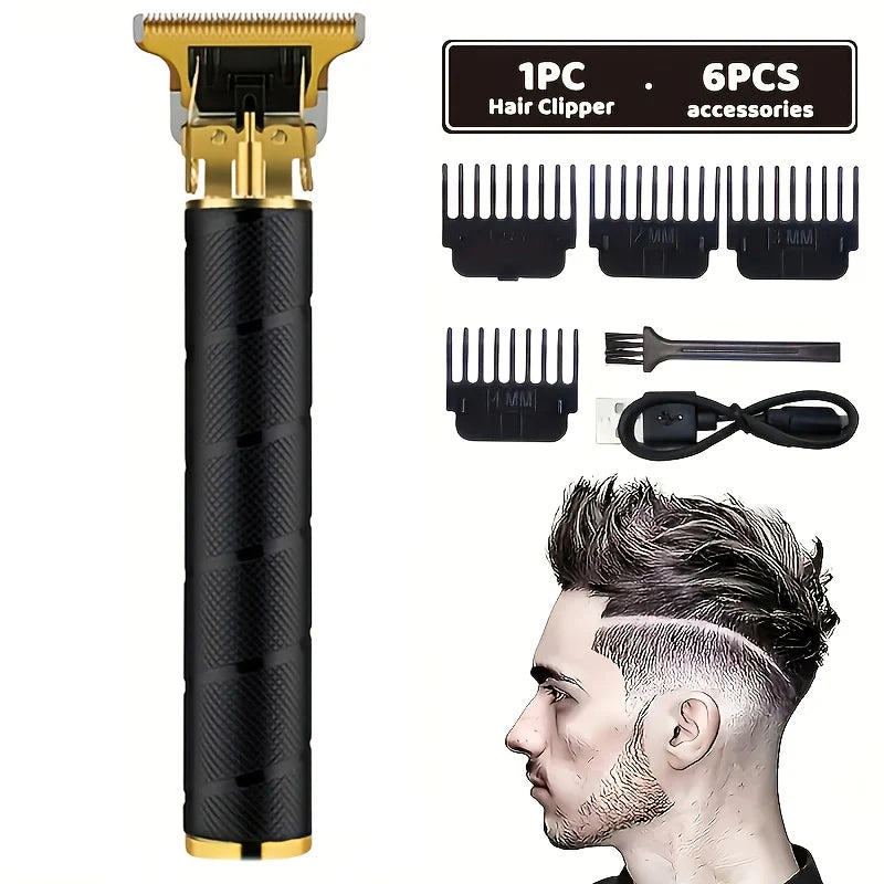 HIENA Men’S Black Electric Grooming Kit (1–4Pcs)