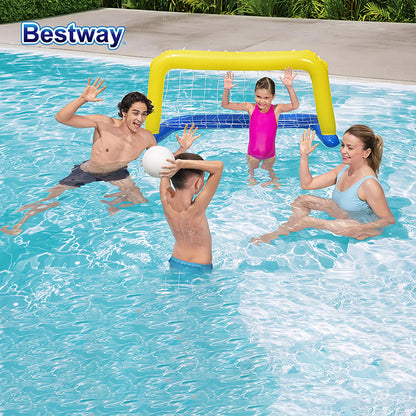 52123 Inflatable Basketball Swim Set, Floating Pool Game, Water Balloons, Pool Toys