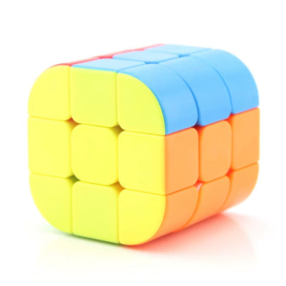 [Picube] Fanxin 3X3X3 Cylinder Magic Cube Column Professional Speed Puzzle Twisty Brain Antistress Educational Toys for Children