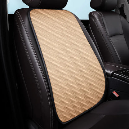 Non-Slip Car Seat Pad for Summer Breathable and Refreshing Anti-Slip Cotton Car Seat Covers, Ice Silk Cooling Car Seat Covers