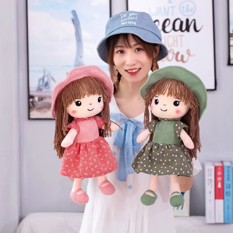 45Cm Princess Doll Stuffed Toys Plush Dolls Kids Toys for Girls Children Kawaii Baby Plush Toys Cartoon Soft Toys