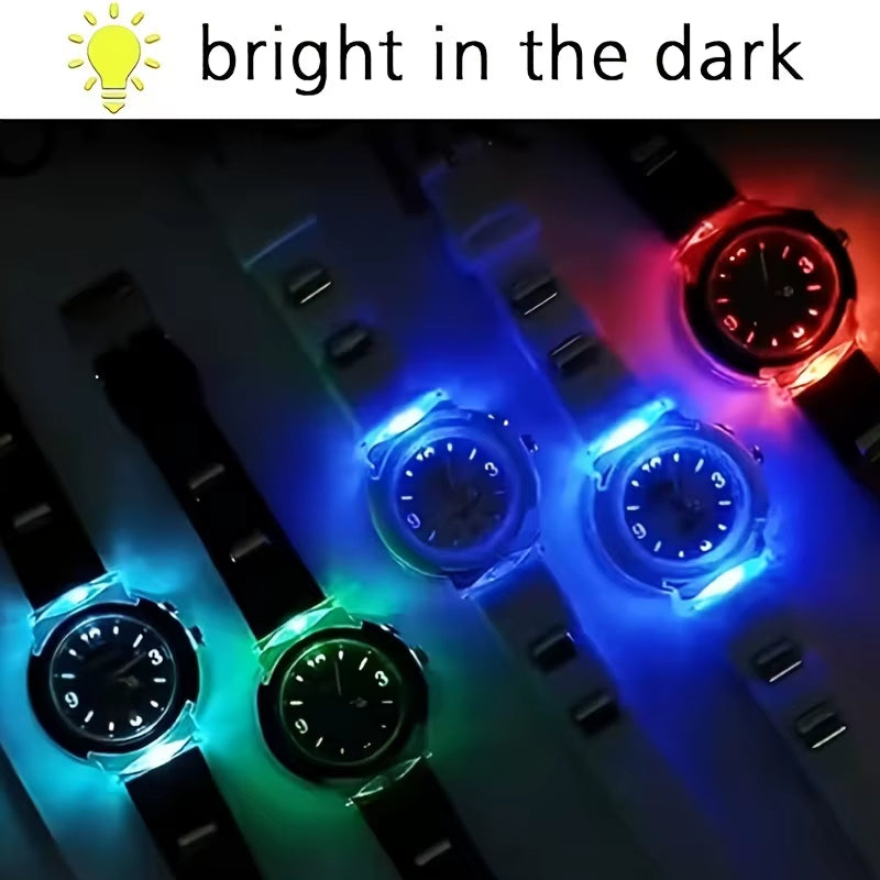 Women'S Wrist Watches TPU Strap Fashion LED Sport Watch for Women Casual Quartz Watch Gift Watch