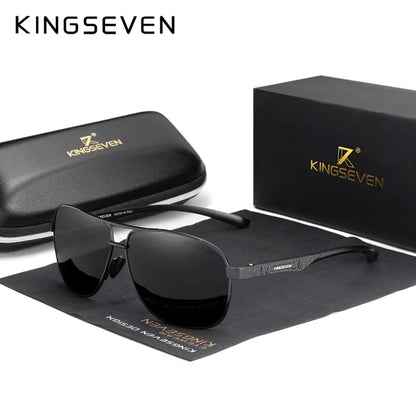 Polarized Aluminum Sunglasses Men UV400 HD Lens Pilot Eye Protection Photochromic Glasses Women Night Vision Eyewear