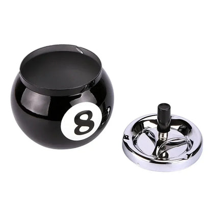 Ashtray Bar Home Billiards Unique Iron 8 Ball Ashtrays Home and Daily Necessities, Office Hotel Gifts