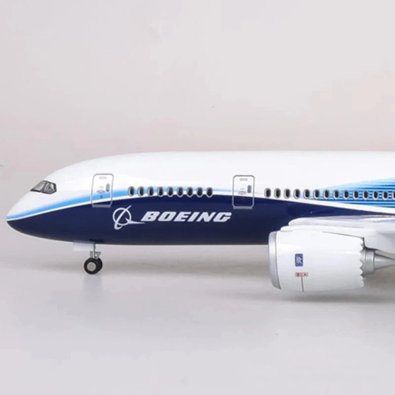 1:150 Scale Airplane Diecast Resin Aircraft Prototype B787 Airline Plane Model Collection Display Gifts Toys Children Plane Toy