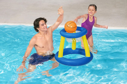 Inflatable Basketball Pool Game Set