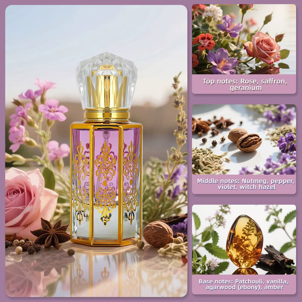 Long-Lasting Luxury Perfume for Women 50Ml 1.7Oz, Elegant Floral Fruity Fragrance Spray, Exclusive Gift Set for Dating Anniversa
