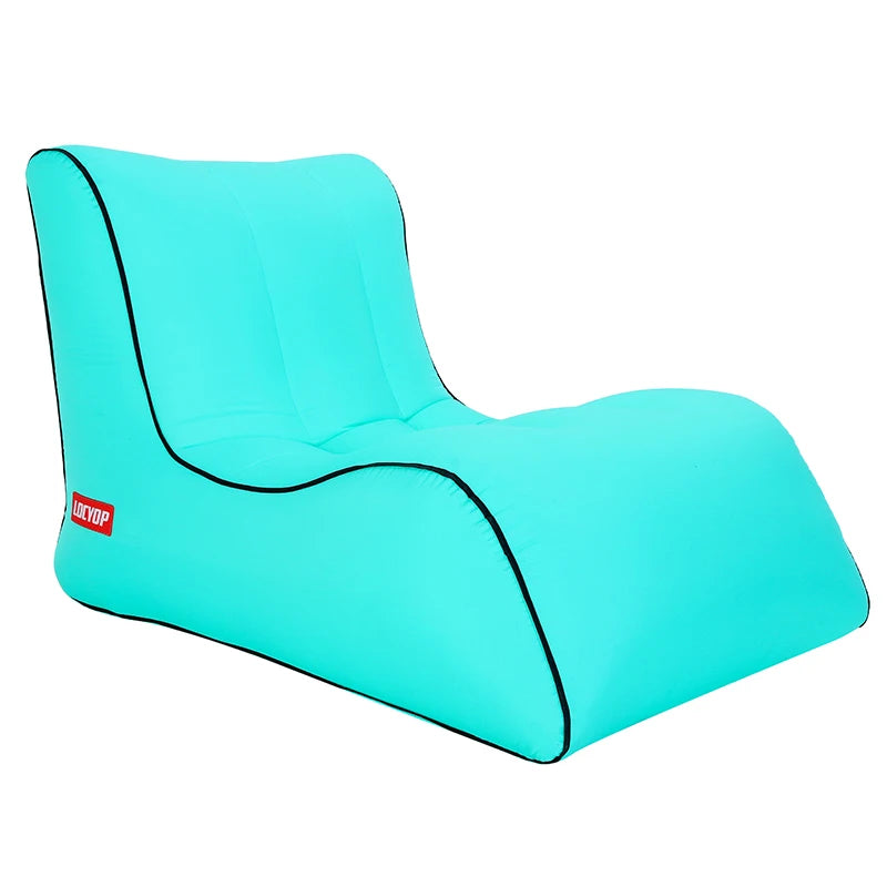 Inflatable Bean Bag Sofa Outdoor Beach Chairs Beanbag Lounger Air Lazy Chair
