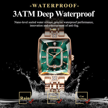 Luxury Brand Ladies Wristwatch Waterproof Stainless Steel Date Women Watch Casual Fashion Quartz Women’S Watches Reloj