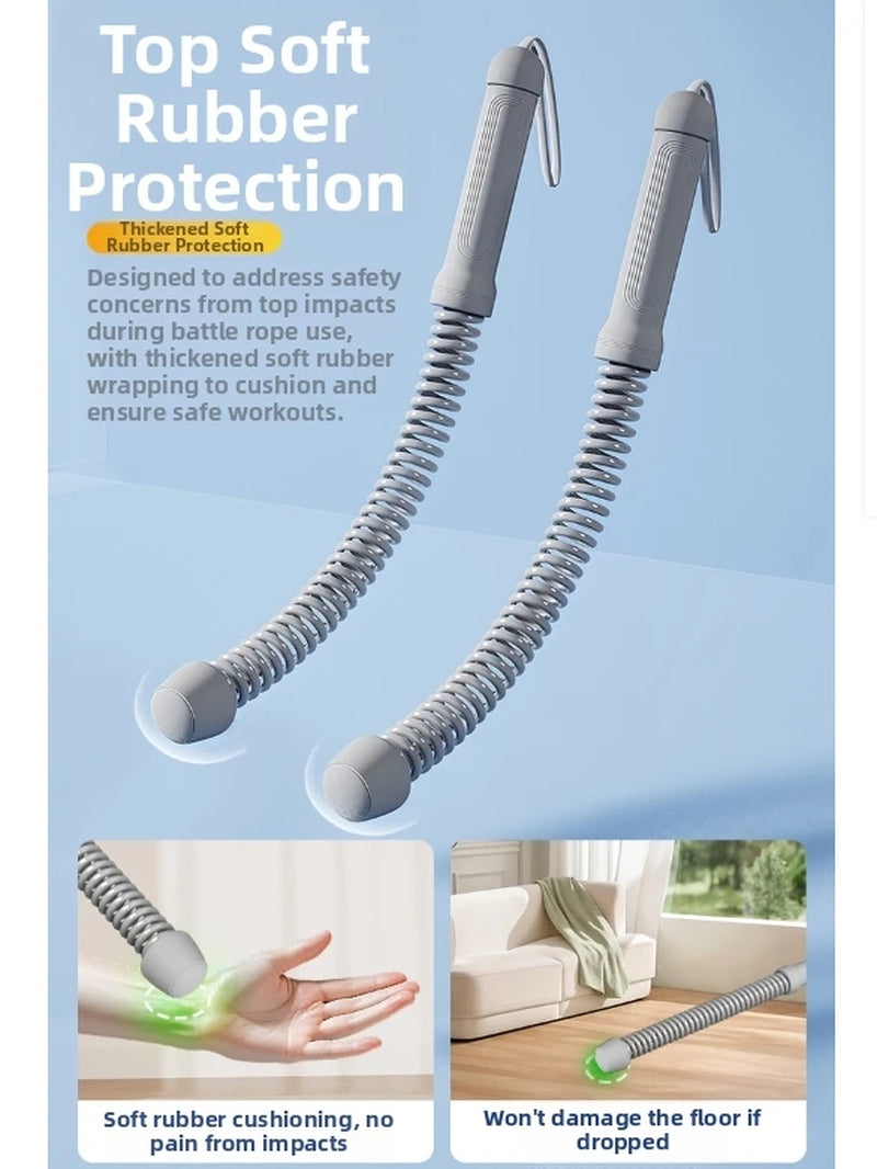 Strength Training Bar Ergonomic Fitness Grip Biceps Triceps Strengthener Spring Arm Expander Muscle Trainer