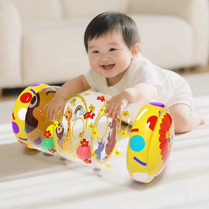 Inflatable Baby Crawling Roller Toy Rattles Games for Babies Development 6 12 Months Baby Toys Fitness Educational Toys Gifts