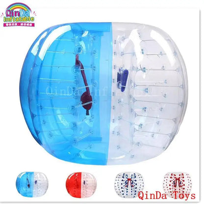 Most Crazy Sport Inflatable Bumper Ball with Pump,1.5M Giant Human Bubble Ball for Adult