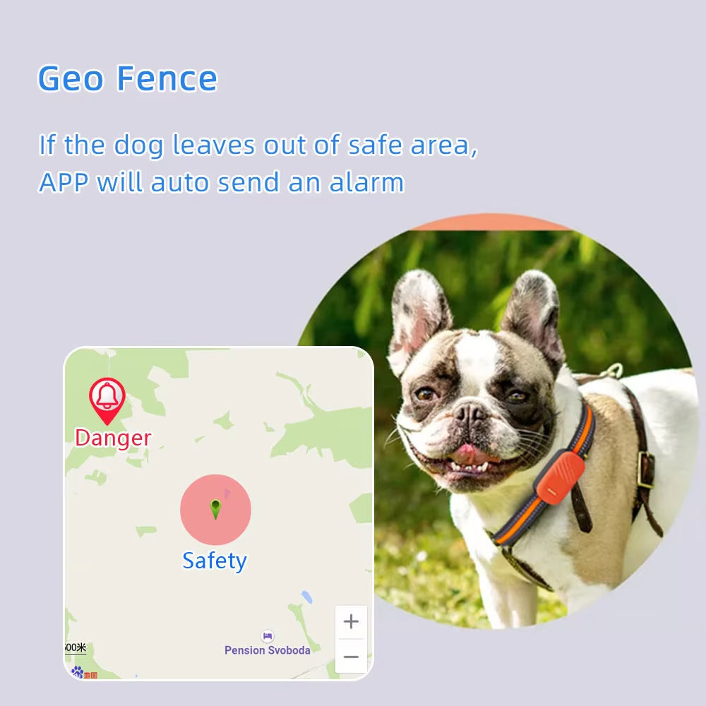 Smart 4G Tracker Gps for Cats Pet Waterproof Mini Gps Tracker Free APP Anti-Loss Real-Time Location Collar for Dogs Accessories