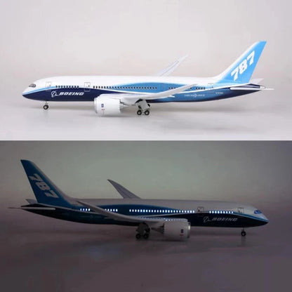 1:150 Scale Airplane Diecast Resin Aircraft Prototype B787 Airline Plane Model Collection Display Gifts Toys Children Plane Toy