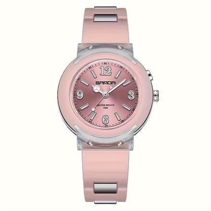 Women'S Wrist Watches TPU Strap Fashion LED Sport Watch for Women Casual Quartz Watch Gift Watch