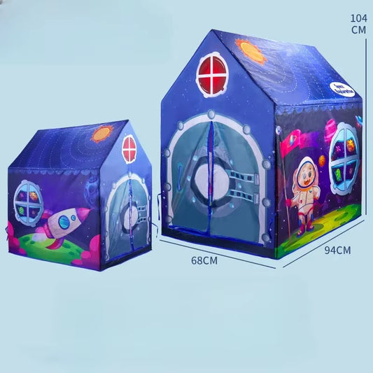 Children'S Folding Play Tents Playhouse Indoor Outdoor Tent Kids Boy Toddler Kids Tent Large Playhouse Gifts for Kids Boys Girls