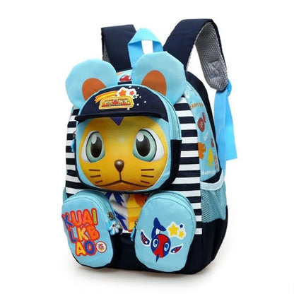 New 3D Kid School Backpack for Girls Boys Rabbit Tiger School Bags Children'S Kindergarten Backpacks Mochila Infantil