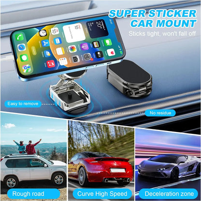 Magnetic Car Phone Holder Stand in Car for Iphone 17 16 15 14 13 12 XR Pro Magnet Mount Cell Mobile Wall Nightstand Support GPS