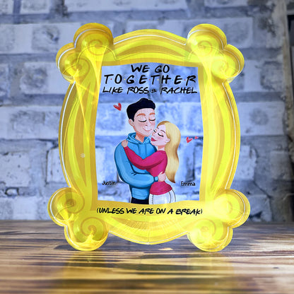 Couple We Go Together 01Qhhn091223Hh Custom Shaped Acrylic Plaque