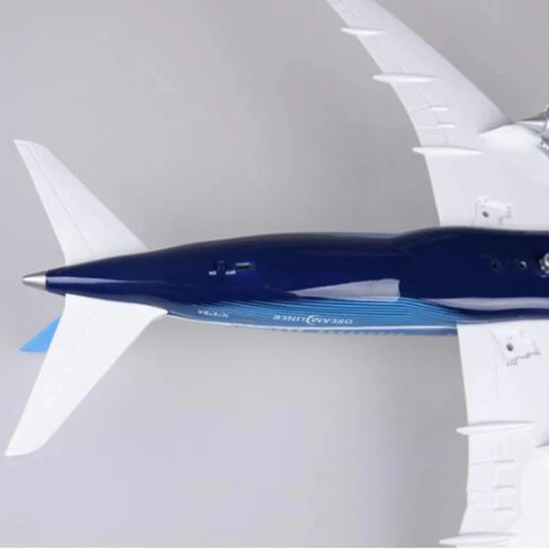 1:150 Scale Airplane Diecast Resin Aircraft Prototype B787 Airline Plane Model Collection Display Gifts Toys Children Plane Toy