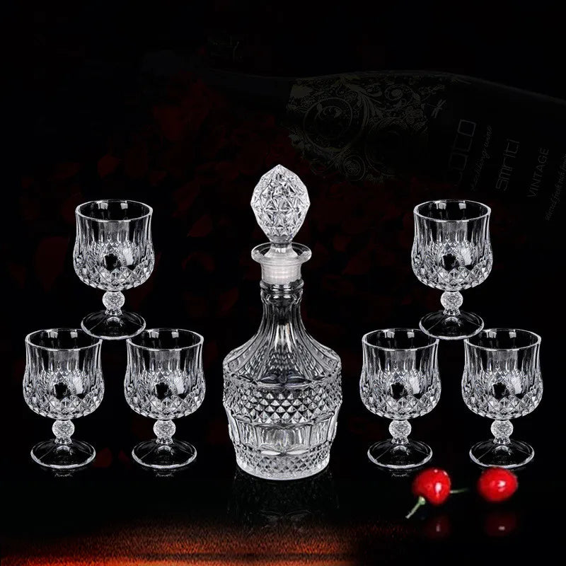 Luxury Crystal Glass Cup, Whiskey and Brandy Wine Glass, Beer Cup, Bar, Hotel Party, Drinking Ware , Home Decoration Accessories
