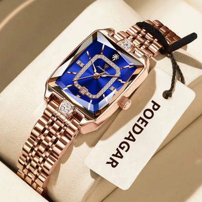 Luxury Brand Ladies Wristwatch Waterproof Stainless Steel Date Women Watch Casual Fashion Quartz Women’S Watches Reloj