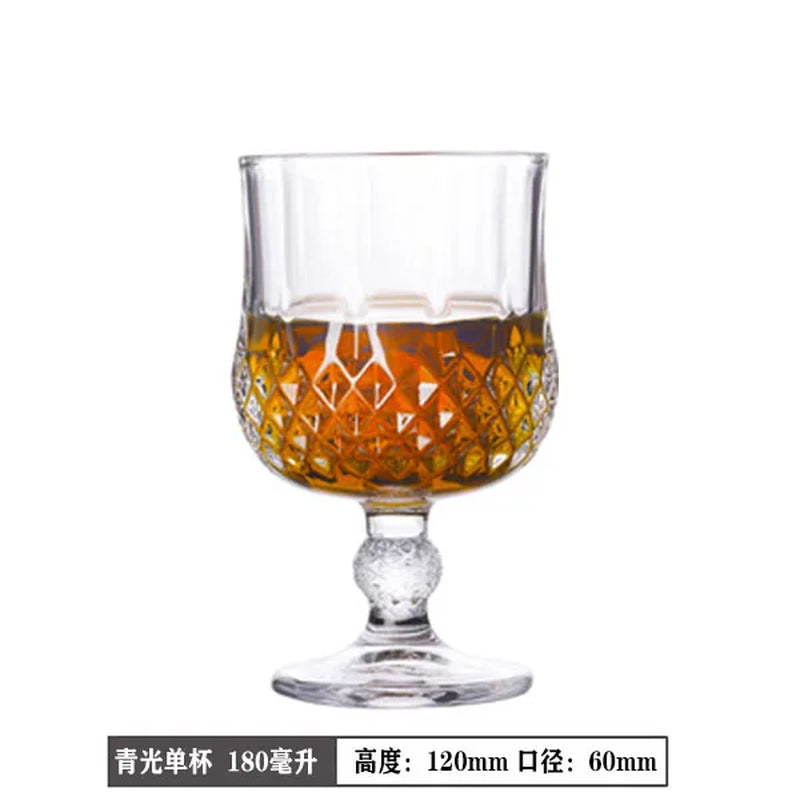 Luxury Crystal Glass Cup, Whiskey and Brandy Wine Glass, Beer Cup, Bar, Hotel Party, Drinking Ware , Home Decoration Accessories