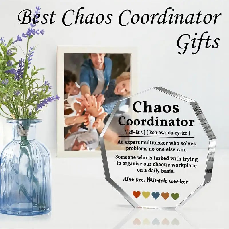 Boss'S Thank-You Gift, Office Staff'S Thank-You Acrylic Decorative Panel