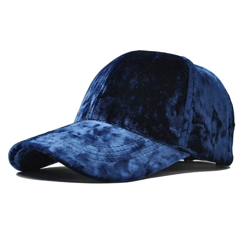 Brand Burgundy Velour Baseball Cap for Women Designer Adjustable Baseball Hat Korean Casual Hat and Cap Gorra Beisbol