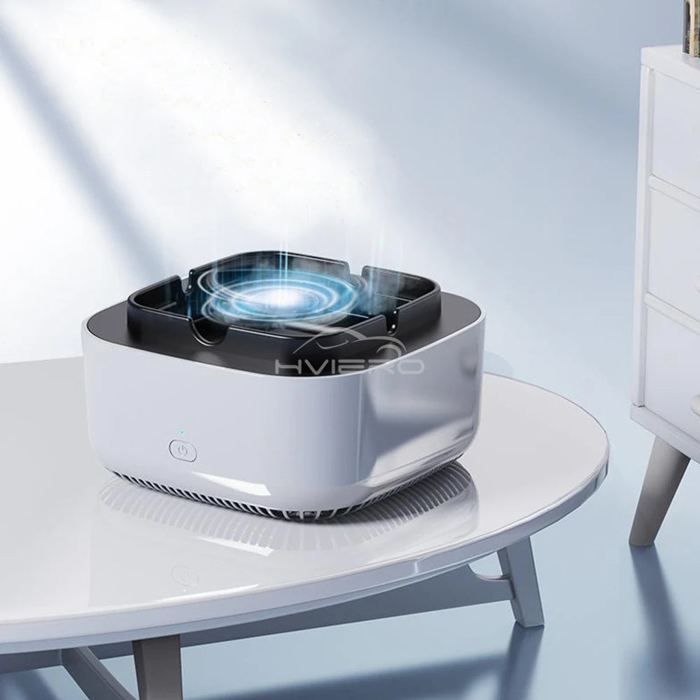 Ashtray Air Purifier Negative Ion Creative Household Square Purifying Filter for Remove Odor Smoke Aromatherapy Smokeles Reduce