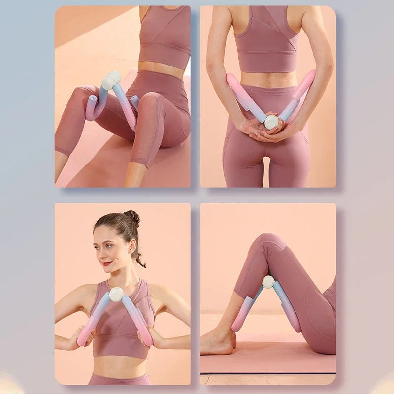 Thigh Master Home Fitness Equipment Workout Equipment of Arms Inner Thigh Toners Master Trimmer Thin Body Leg Exercise Equipment