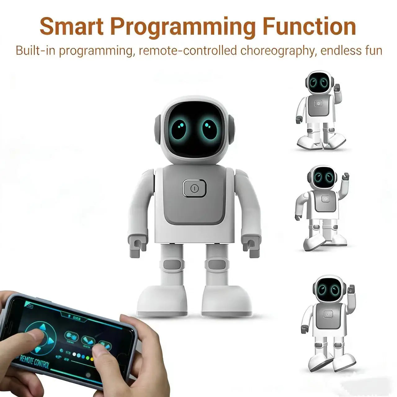 Dancing Robot Intelligent Programming Bluetooth Sound Space Robot Kids Toys Gifts