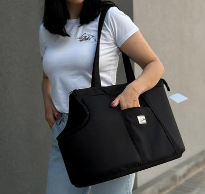 Cozy Pet Carrier Bag– Waterproof,Pet Travel Bag,Handmade Stylish Accessories for Dog Cat,Perfect for Walks & Travel