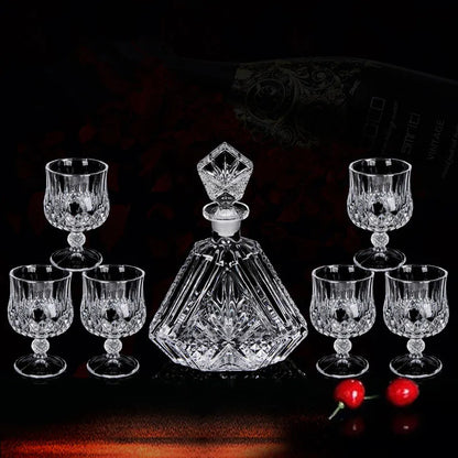 Luxury Crystal Glass Cup, Whiskey and Brandy Wine Glass, Beer Cup, Bar, Hotel Party, Drinking Ware , Home Decoration Accessories