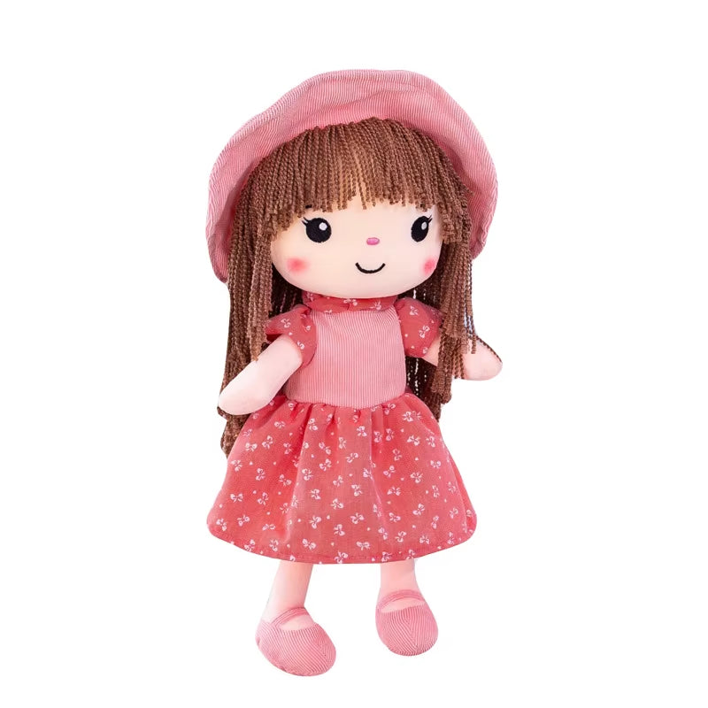 45Cm Princess Doll Stuffed Toys Plush Dolls Kids Toys for Girls Children Kawaii Baby Plush Toys Cartoon Soft Toys