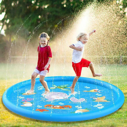 100/170Cm Children Play Inflatable Water Sprinkler Pad Beach Spray Mat Outdoor Game Toy Lawn Swimming Pool Mat Kids Toys