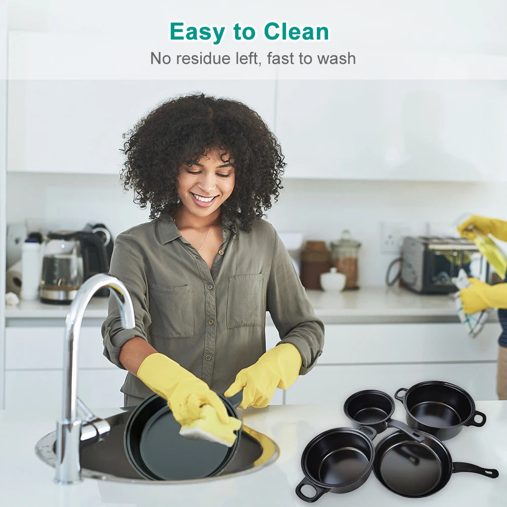Non-Stick Pots and Pans Set 13-Pieces Kitchen Utensil Set Kitchen Cookware Gifts for Friends and Family