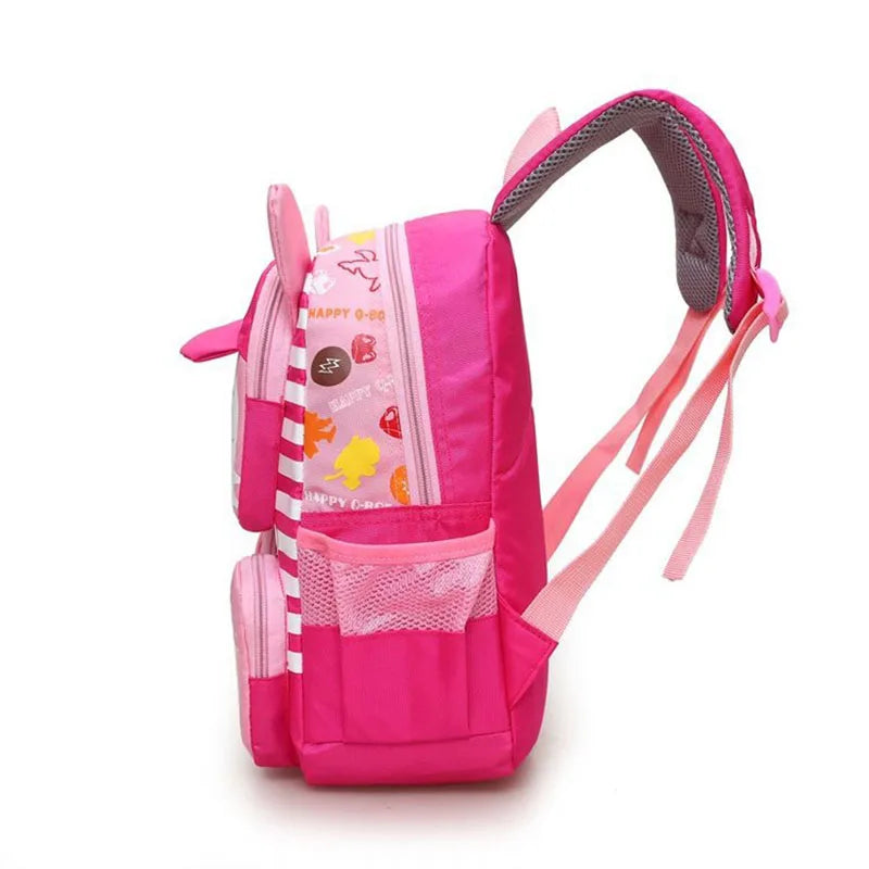 New 3D Kid School Backpack for Girls Boys Rabbit Tiger School Bags Children'S Kindergarten Backpacks Mochila Infantil