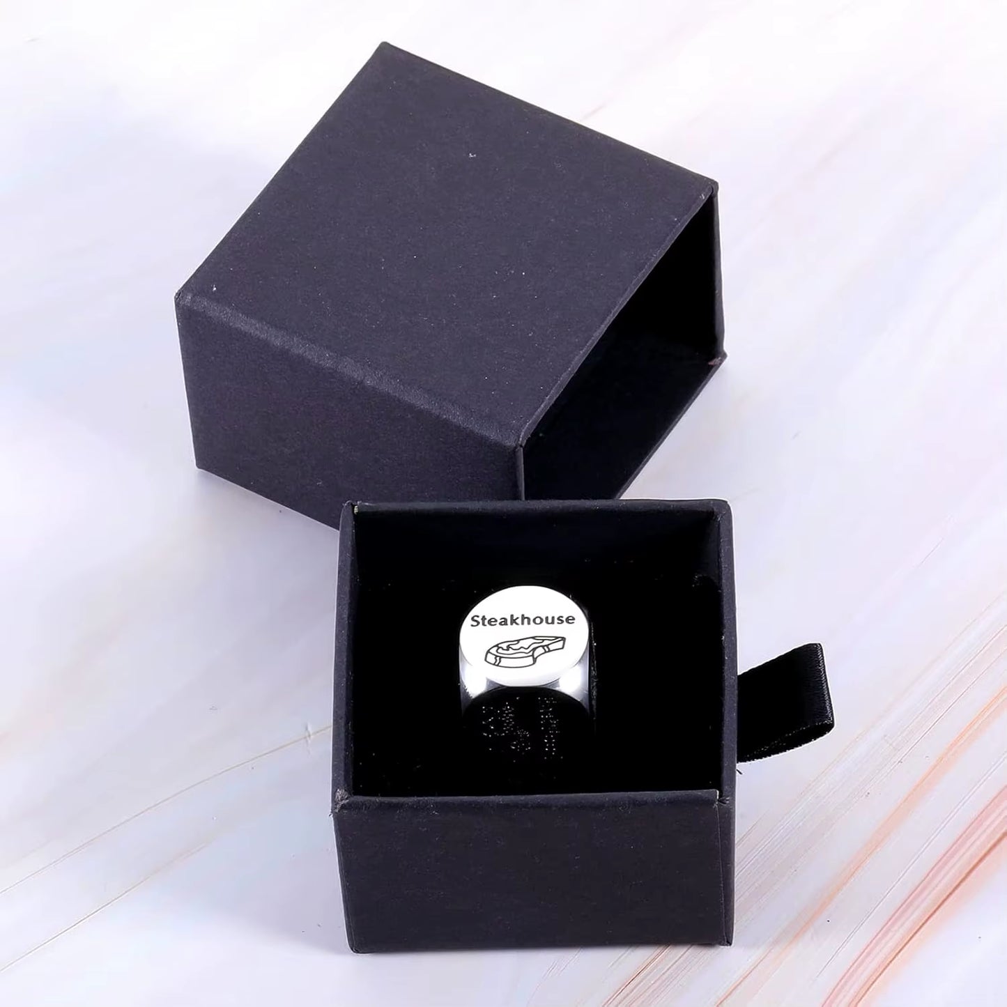 Anniversary Steel Date Night Gifts for Husband Wife for Wedding Valentines Birthday Couple Gifts for Boyfriend Girlfriend
