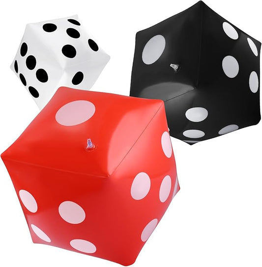 Oversized Inflatable Dice Party Cube
