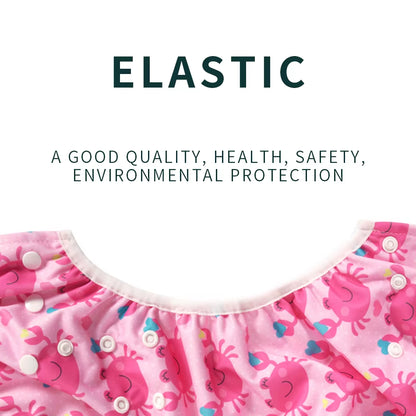 Happyflute Baby Swim Diapers Reuseable Washable & Adjustable for Swimming Lesson & Baby Shower Gifts
