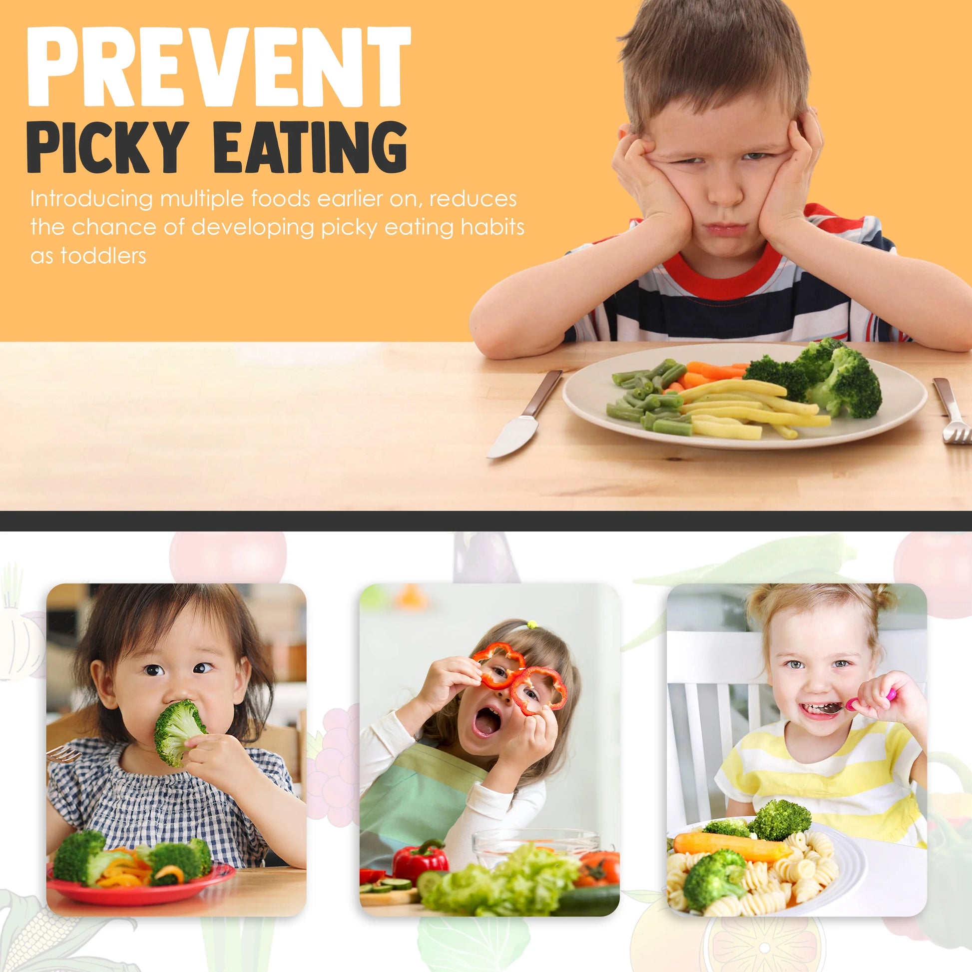 100 Foods before 1 Scratch off Poster - Yellow
